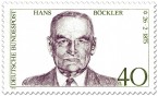 Briefmarke: Hans Böckler (Politiker)