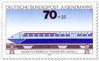 Briefmarke: Magnetschwebebahn Transrapid