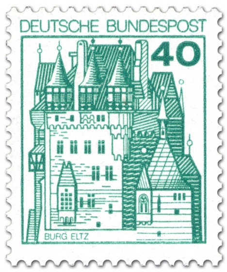Briefmarke: Burg Eltz