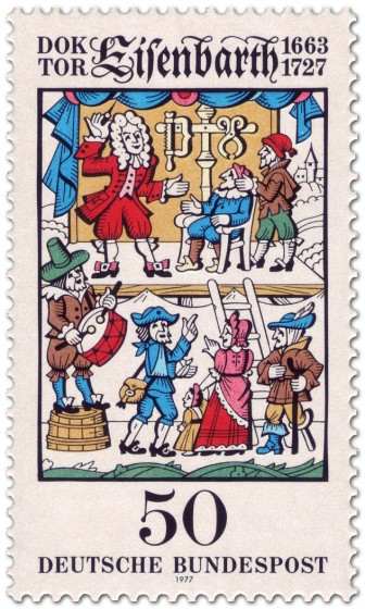Briefmarke: Doktor Johannes Andreas Eisenbarth (Arzt)