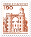 Briefmarke: Schloss Pfaueninsel Berlin