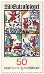 Briefmarke: Till Eulenspiegel Illustrationen