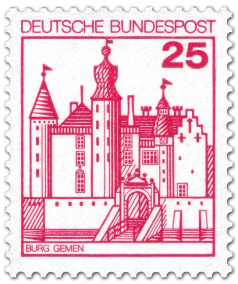 Briefmarke: Burg Gemen