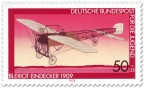 Briefmarke: Eindecker von Louis Blériot