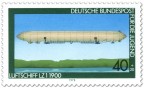 Briefmarke: Luftschiff LZ 1 1900