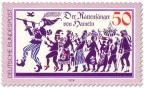Briefmarke: Der Rattenfänger von Hameln
