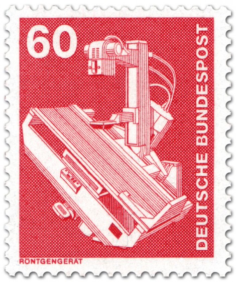 Briefmarke: Röntgengerät