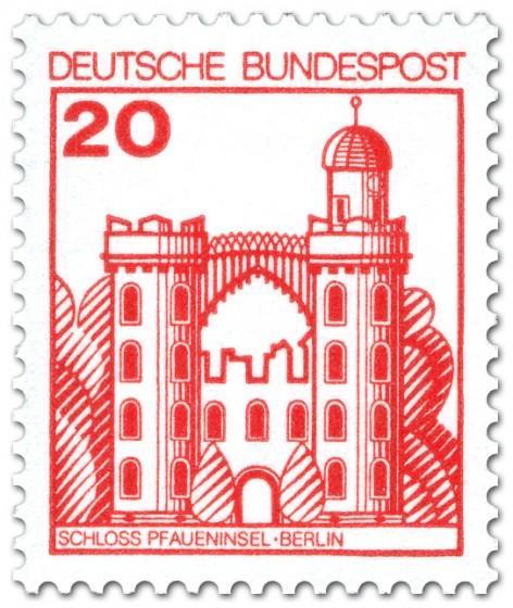 Briefmarke: Schloss Pfaueninsel Berlin (20)