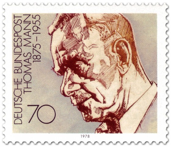 Briefmarke: Thomas Mann (Schriftsteller)