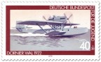 Briefmarke: Wasserflugzeug Dornier Wal 1922