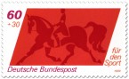 Briefmarke: Dresurreiten Sporthilfe