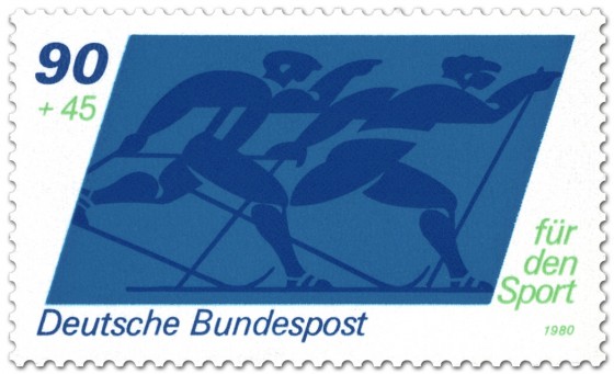 Briefmarke: Ski-Langlauf Sporthilfe
