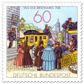 Briefmarke: Historische Poststation (Tag der Briefmarke)