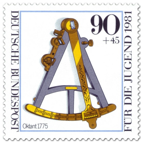 Briefmarke: Oktant um 1775