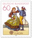 Briefmarke: Tracht aus Friesland (Folklore-Tanz)