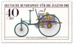 Briefmarke: Benz Patent - Motorwagen Nummer 1