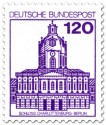 Briefmarke: Schloss Charlottenburg Berlin