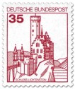 Briefmarke: Schloss Lichtenstein