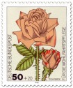 Briefmarke: Teehybride Gartenrose