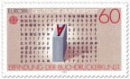 Briefmarke: Buchstabe A, Buchdruck Letter