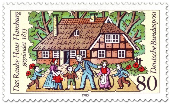 Briefmarke: Das Rauhe Haus Hamburg