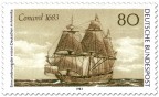 Briefmarke: Segelschiff Concorde