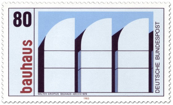 Briefmarke: Walter Gropius Bauhaus Archiv