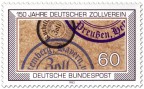 Briefmarke: Zollstempel - 150 Jahre Deutscher Zollverein