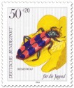 Briefmarke: Bienenwolf Käfer