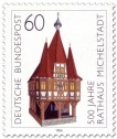 Briefmarke: 500 Jahre Rathaus Michelstadt