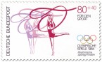 Briefmarke: Rhytmische Sportgymnastik