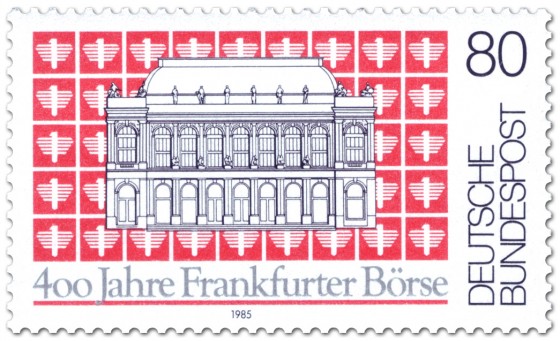 Briefmarke: 400 Jahre Frankfurter Börse