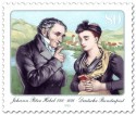 Briefmarke: Johann Peter Hebel (Dichter)