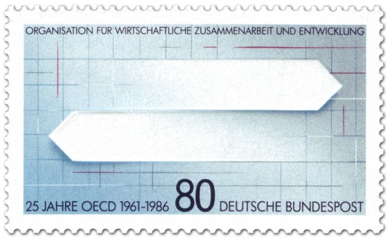 Briefmarke: 25 Jahre OECD