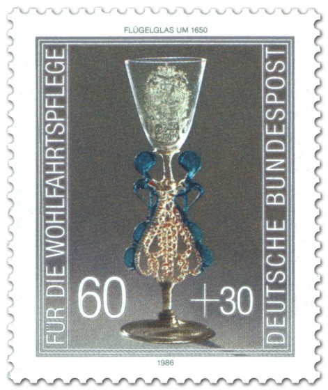 Briefmarke: Flügelglas