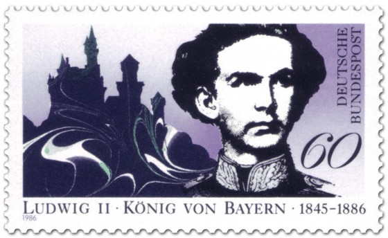 Briefmarke: Ludwig II. (König von Bayern)