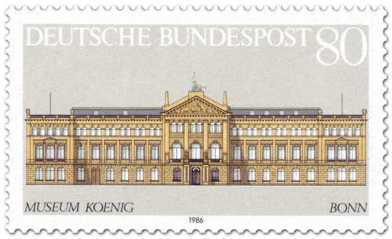 Briefmarke: Museum König in Bonn