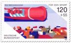 Briefmarke: Viererbob (Wintersport)