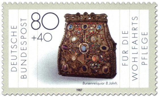 Briefmarke: Bursenreliquiar