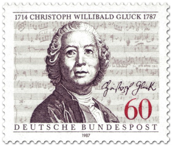 Briefmarke: Christoph Willibald Gluck(Komponist)