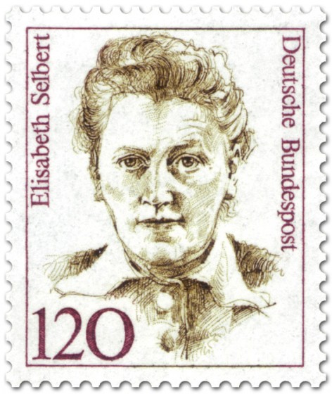 Briefmarke: Elisabeth Selbert Politikerin