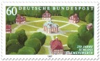 Briefmarke: 250 Jahre Jagdschloss Clemenswerth