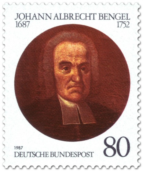 Briefmarke: Johann Albrecht Bengel (Theologe)