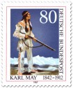 Briefmarke: Winnetou (von Karl May)