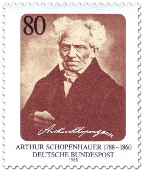 Briefmarke: Arthur Schopenhauer (Philosoph)