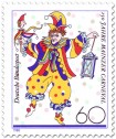 Briefmarke: Bajass, 150 Jahre Mainzer Carneval