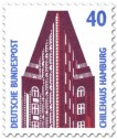 Briefmarke: Chilehaus Hamburg