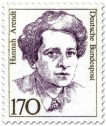 Briefmarke: Hannah Arendt (Schriftstellerin, Philosophin)