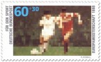 Briefmarke: Fussball (für den Sport)