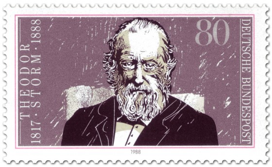 Briefmarke: Theodor Storm (Schriftsteller)